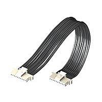 Samtec S1SS-03-28C-GF-02.95-L Rectangular Cable Assemblies Micro Mate(TM) Single Row Discrete Wire Cable Assembly