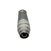 NorComp 878-006-103RKT1 Connectors Male M16 Circular Connector Cable Kit A Code 6 Pin IP67 Straight Solder Cup