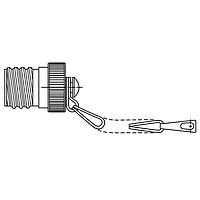 Amphenol PCD D38999/32W21N Plug Cover SZ 21 PLUG PROTECTION CAP