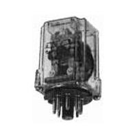 AMP Connectors - TE Connectivity KRP-14DG-110 Standard 3PDT 10A 110VDC 10KOhm Socket Relay