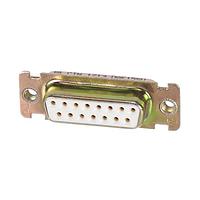 Cinch DAE15SV Receptacle DSUB 15F PCB STR E GF ZINC