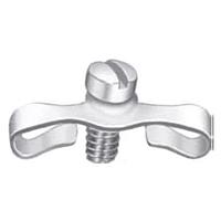 ITT Cannon D20420-21 Lock Screw Flt Hd SST 0.048" clip gap .250" lg D