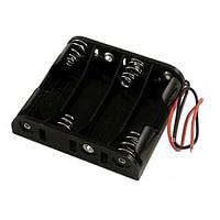 Hammond Manufacturing BH4AAAW Battery Holders Battery Holder Kit For 4 AAA Cell