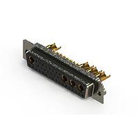EDAC 628-36W4622-4TA Mixed Contact D-Sub Connectors Vertical Combo Dsub
