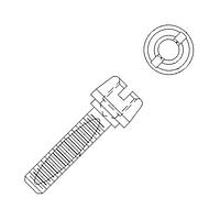 3M Electronic Solutions Division 3341-36 Jack Socket Screw CONN MNT HDWR JACK SCKT SCREW
