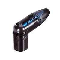 NEUTRIK NC7MRX-BAG XLR Connectors 7P M CBLE R/A END X BLACK/SILVER