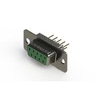 EDAC 628-M09-621-GT1 D-Sub Connectors - Standard Density Vertical Machined D-Sub Connector