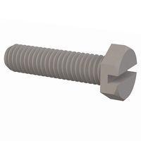 Essentra Components 011032X075PC Hex Slotted Hex Slotted Screw, #10-32 Thread, 3/4 Lg