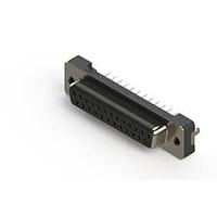 EDAC 628-025-224-016 D-Sub Connectors - Standard Density Vertical Plastic Body D-Sub Connector