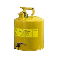 Sysbel SCAN006Y SYSBEL Safety Dispensing Can 5 Gallon (19L) Yellow | Type I Flammable Liquid Safety Can – SCAN006Y