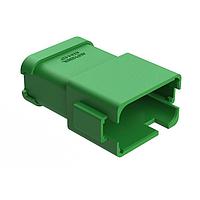 Amphenol SINE Systems AT04-12PC-EC01 Connectors 12P RECEP W/ END CAP KEY POSITION C