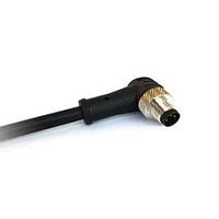 Bulgin PXPPVC08RAM03ACL020PVC Sensor Cables / Actuator Cables M8 Series RA Overmold Flx Cbl Con
