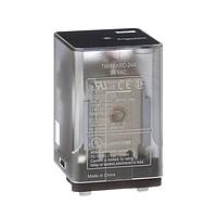 Schneider Electric Relays 788XBXRC-24A Cube BLADE TERMINAL RELAY DPDT 10A@250VAC