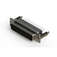 EDAC 627-025-261-076 D-Sub Connectors - Standard Density Vertical Metal Body D-Sub Connector