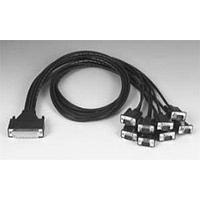 Advantech OPT8J-AE D-Sub Cable 1m Male DB-78 to 8x Male DB-9 Cable