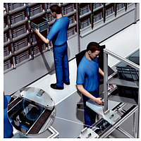 Check storage location in the warehouse