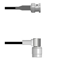 Amphenol Custom Cable Q-0L04W0008108i RF Cable Assemblies BNC-SP/TNC-RP RG58 108I