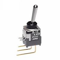 NKK Switches B15AV Toggle Switches SPDT .394 BAT VERTICAL