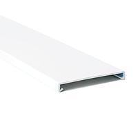 HellermannTyton 181-92010 Wiring Duct Cover for 2" Duct TC2 WHTT PVC DUCT COVER MOD