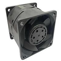 Delta Electronics, Inc. GFB0612ES-E Axial DC Axial Fan, 60x60x56mm, 12VDC, 9.73"H2O, Ball, 4x Lead Wires, Tachometer, PWM