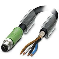 PHOENIX CONTACT 1424121 Sensor Cables / Actuator Cables SAC-4P-M12MST/ 3,0-PURSH