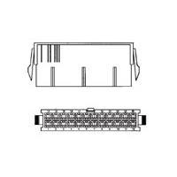 AMP Connectors - TE Connectivity 2-1586861-4 Headers & Wire Housings 24P PLUG DR PNL MNT GLOW WIRE