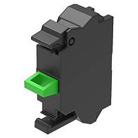 EAO 45-311.1X40 Switch Contact Blocks / Switch Kits Switching element front mounting spring-type terminal 1NO gold