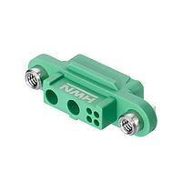 Harwin G125-22496F2-02-04-00 Wire Housings GeckoMT 4+2Pos F Cable ScrewLok R Fix