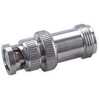 HUBER+SUHNER 33_BNC-N-75-1/133_UE RF Adapters - Between Series BNC plug(m) to N jack(f)