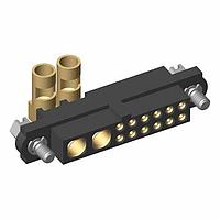 Harwin M80-4C11205F1-02-32A-00-000 Power to the Board MIX-TEK REC 2X12 AWG POWER