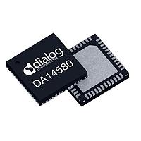 Dialog Semiconductor DA14580-01A32 Bluetooth Bluetooth Low Energy 4.2 SoC with integrated ARM Cortex M0, memories and peripherals 32 GPIOs in QFN48 and 0.4mm pin pitch package