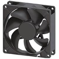 Sunon EF92251BX-1000U-A99 DC Fans DC Axial Fan, 92x92x25mm, 12VDC, Ball Bearing, 2x Lead Wires, Auto Restart