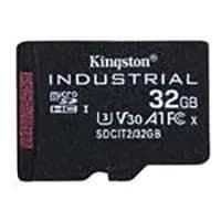 Kingston SDCIT2/32GBCA MicroSD Cards 32GB microSDHC Industrial C10 A1 pSLC Card + SD Adapter