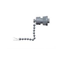Amphenol LTW CAP-WAAMLPB3 Standard Circular Connector Ceres, Waterproof Cap With Chain, Plastic, 2 Points Lock, Male Connector