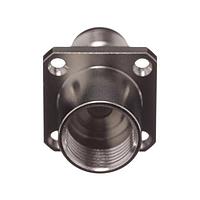 Radiall R143254000 Connectors TNC / STRAIGHT SQUARE FLANGE JACK CLAMP TYPE - CABLE 2.6/50+75