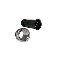 NorComp 858-005-103RLU1 Connectors M12 5 P M S/C CBL MNT G/F