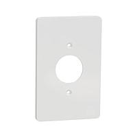 Square D SQWS422001WH Cover Frame 1 G MID+ SINGLE OUTLET WALL PLATE WH
