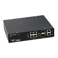 Lantronix LIB-306-42-AR Managed Ethernet Switches Gigabit Ethernet NID (4) 10/100/1000Base-T RJ-45 & 100/1000Base-X Open SFP w/ in