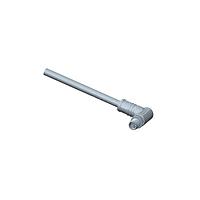 Amphenol LTW M12S-04BMMM-SR8S10 Sensor Cables / Actuator Cables M Series Sensor Connector, M12, S Code, Metal, 12A, 04 pins, Male Connector, Male Contact, Right Angle, Screw Thread, Overmolded, Length 10000mm, IP68