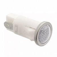 VCC 1030QD4 Neon Panel Mount Indicators WHITE DIFFUSED 1/2" MOUNTING HOLE