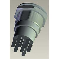 AMP Connectors - TE Connectivity AV1920P324R04 Anti-Vandal AV19 DPM 0.4VA POWER LED RED 24V