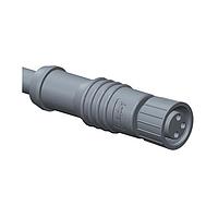 Amphenol LTW 8-04BFFM-SL7B04 Sensor Cables / Actuator Cables M8 Circular Metric Connector, A Code, Metal, 3A, 04 pins, Female Connector, Female Contact, Straight, Screw Thread, Overmolded, Length 4000mm, IP67 Mated