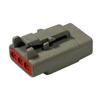 DEUTSCH - TE Connectivity DTM06-3S 3-Way DTM 3 Way Plug