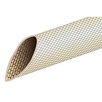 Alpha Wire AF1556 NA005 Non-Expandable 0.166 inch I.D. Fiberglass Acrylic Sleeving 100 ft Spool - Natural