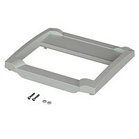 BOPLA 20161235 Frames FRAME, SCREW-ON, BOCARD, 199 X 178 X 19MM, LT GRAY, OPEN, ABS, BCD 160 FO-K-7035