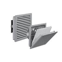 Hammond Manufacturing PF42500T12LG24 Filter Fan 94 CFM Filter Fan, 24V N12 - Lt. Gray