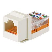 Panduit NK5E88MVLY Modular NK Cat 5e leadframe jack module - Violet