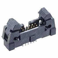 Harwin M50-3550642 Shrouded Ejector Pin Hdr,Male PC Tail,Double Rw,6