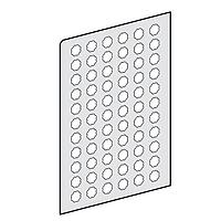 SCHNEIDER ZBY1146 Legend SHEET OF 66 CIRCULAR SELFADHESIVE LEGEND