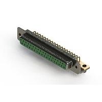 EDAC 622-M37-360-GN3 D-Sub Connectors - Standard Density EDAC Right Angle D-Sub Connector